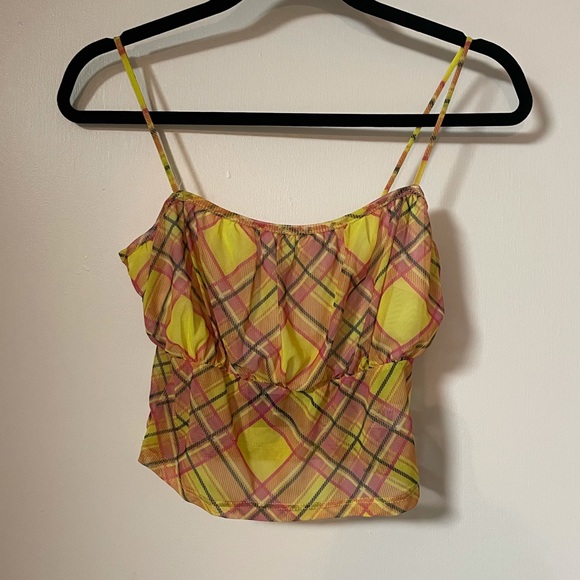 Plaid Crop Tank - Picture 8 of 8
